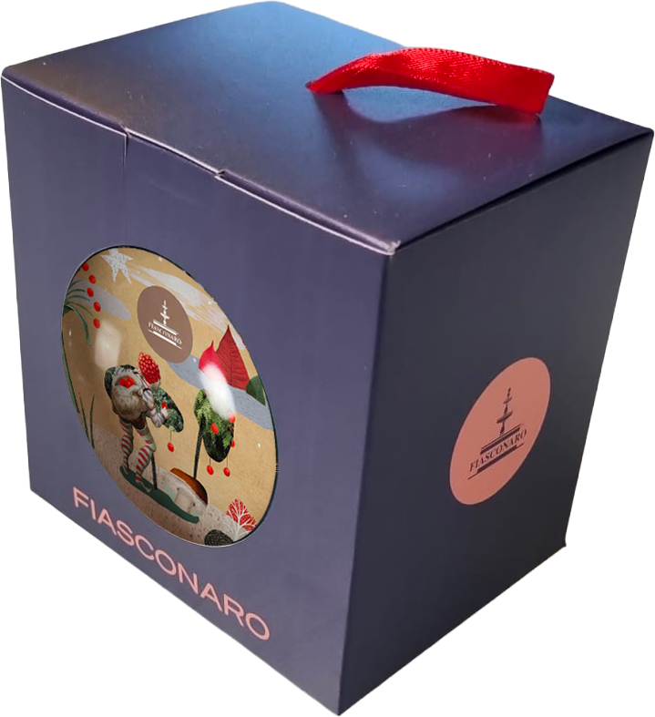 Dolce Sfera – Mini-Panettone mit Schokolade in der Weihnachtskugel