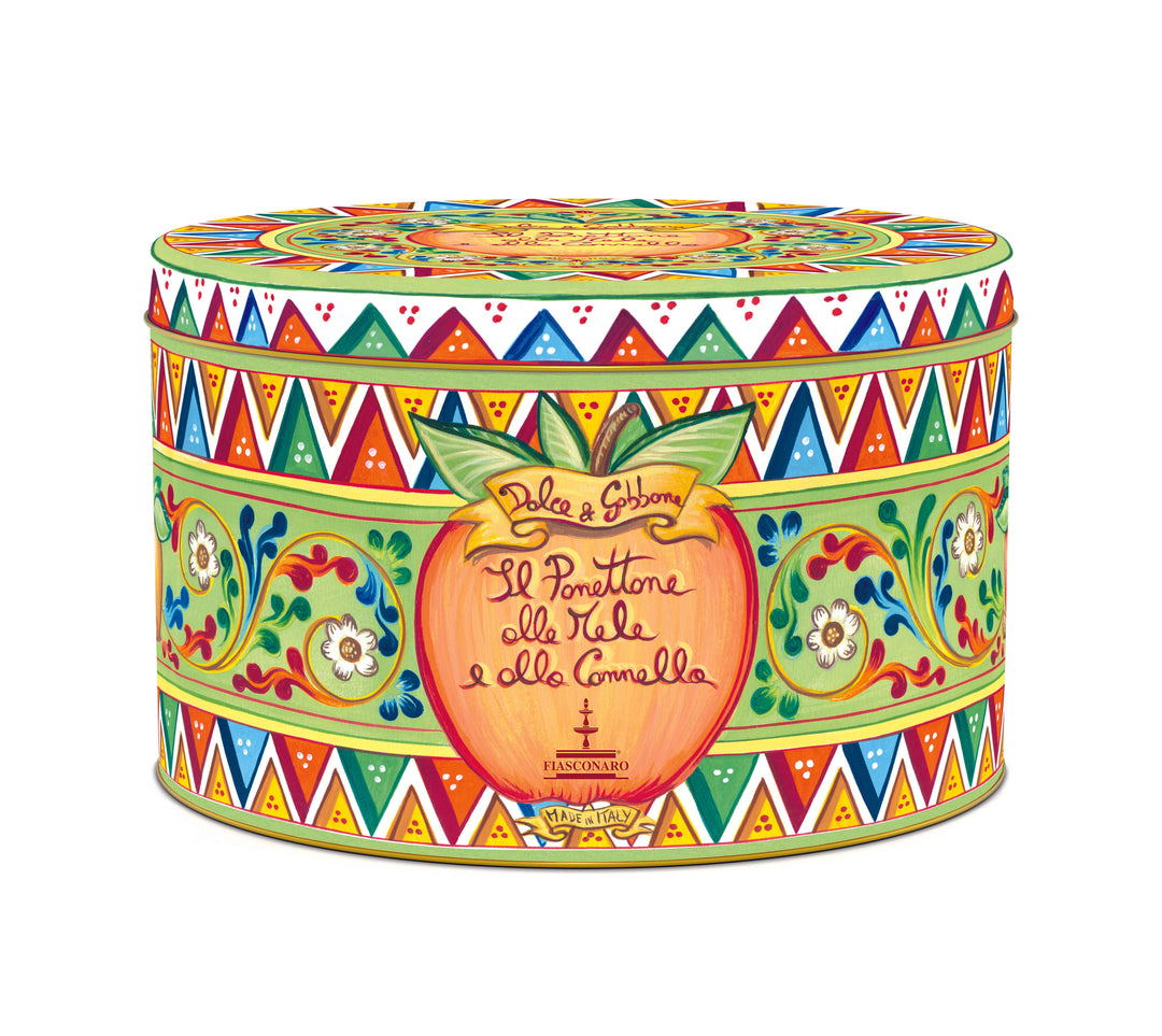Panettone Mela e Cannella - Dolce & Gabbana by Fiasconaro, 500g
