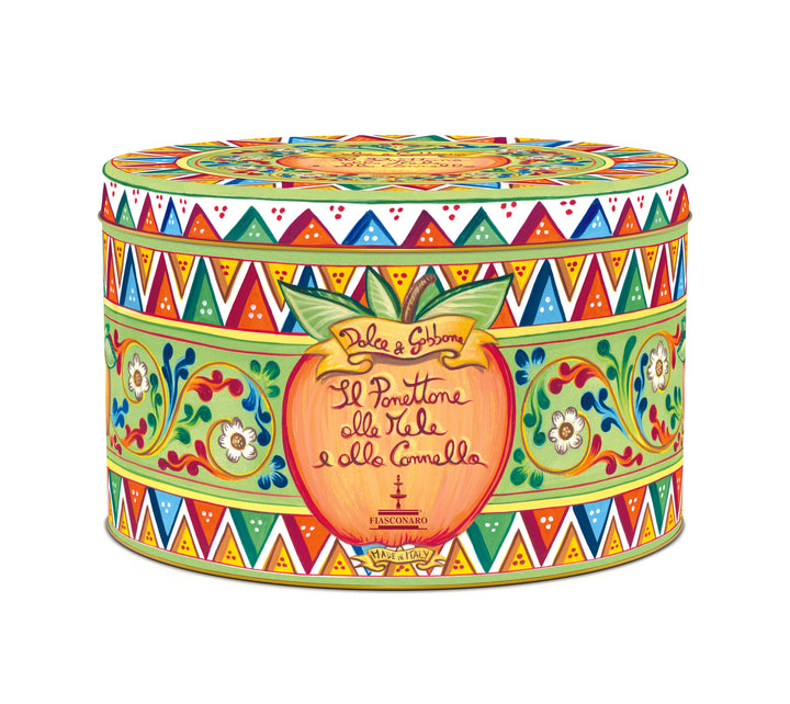 Panettone Mela e Cannella - Dolce & Gabbana by Fiasconaro, 500g