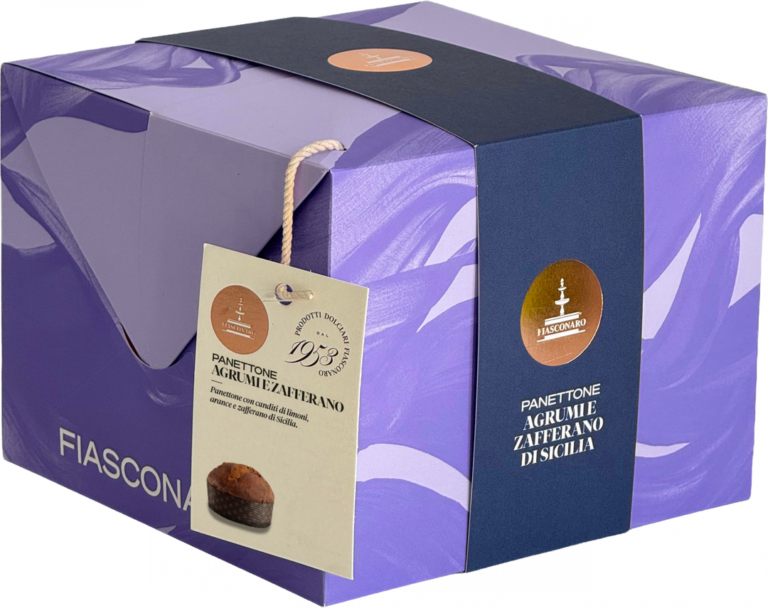 Panettone Agrumi e Zafferano – Panettone mit Zitrusfrüchten & Safran
