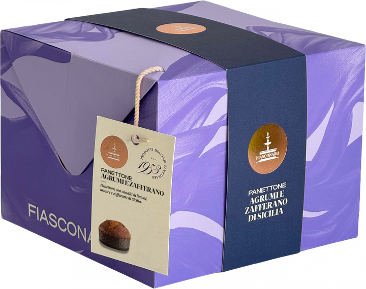 Panettone Agrumi e Zafferano – Panettone mit Zitrusfrüchten & Safran