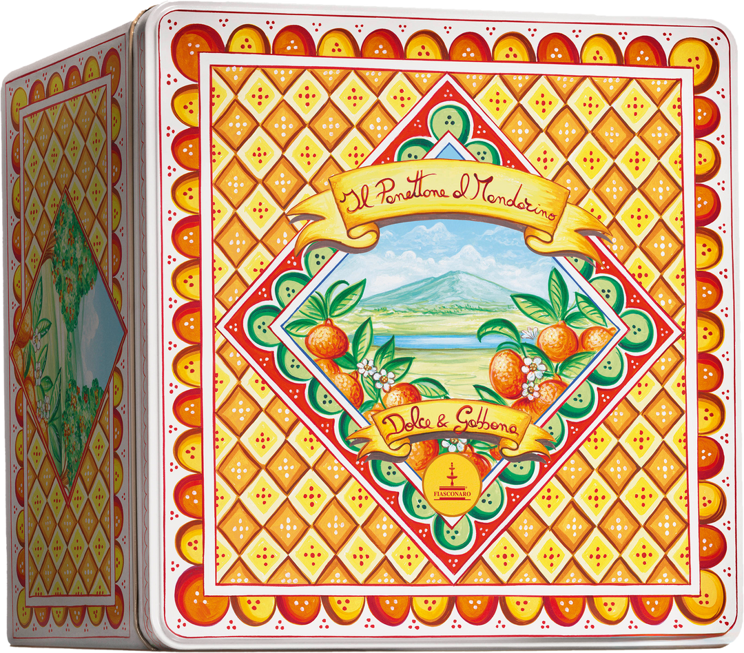 Panettone al Mandarino - Dolce & Gabbana by Fiasconaro, 1 Kg