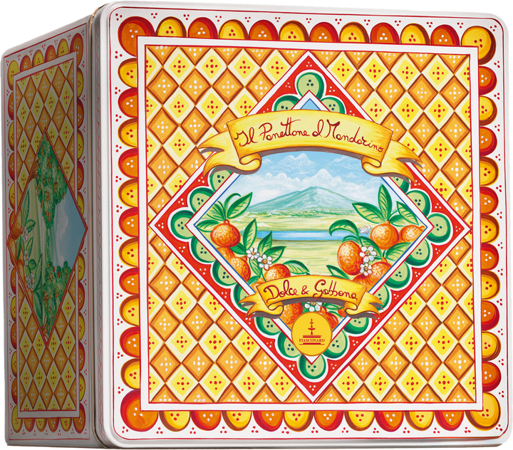 Panettone al Mandarino - Dolce & Gabbana by Fiasconaro, 1 Kg