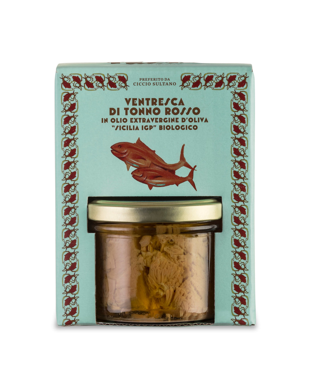 Roter Thunfisch in Bio-Olivenöl nativ extra "Sicilia IGP" - Bauchfleisch