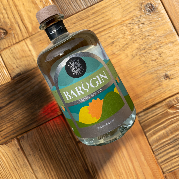 BaròGin London Dry – Pink Pepper & Bergamot Edition von Langa Spirit, 70 cl