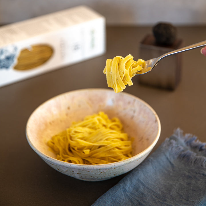 Tagliatelle al Tartufo – Handgemachte Trüffeltagliatelle von Tartuflanghe, 250 g