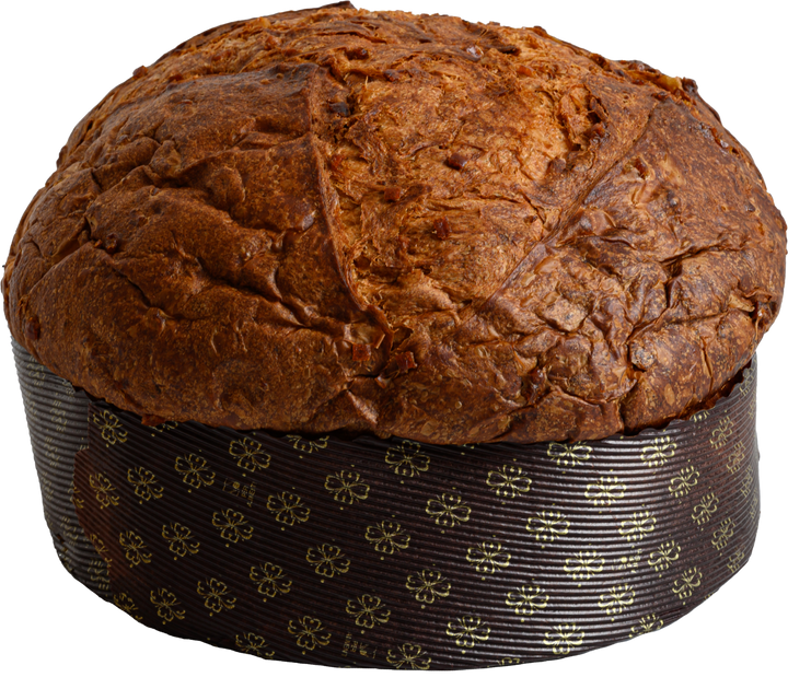 Il Panettone al Mandarino – Dolce&Gabbana Sammlerdose mit Ätna und Mandarinenzweigen, Panettone mit kandierten Mandarinen