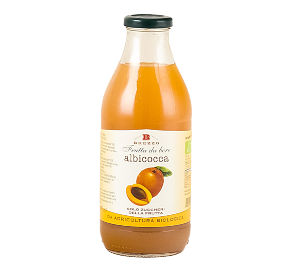 Frutta da Bere Albicocca – Bio-Aprikosengetränk von Brezzo, 750 ml