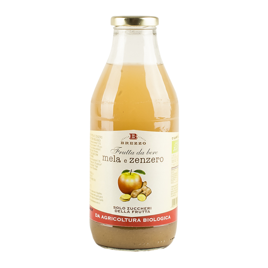 Frutta da Bere Mela Zenzero – Bio-Apfel-Ingwer-Drink