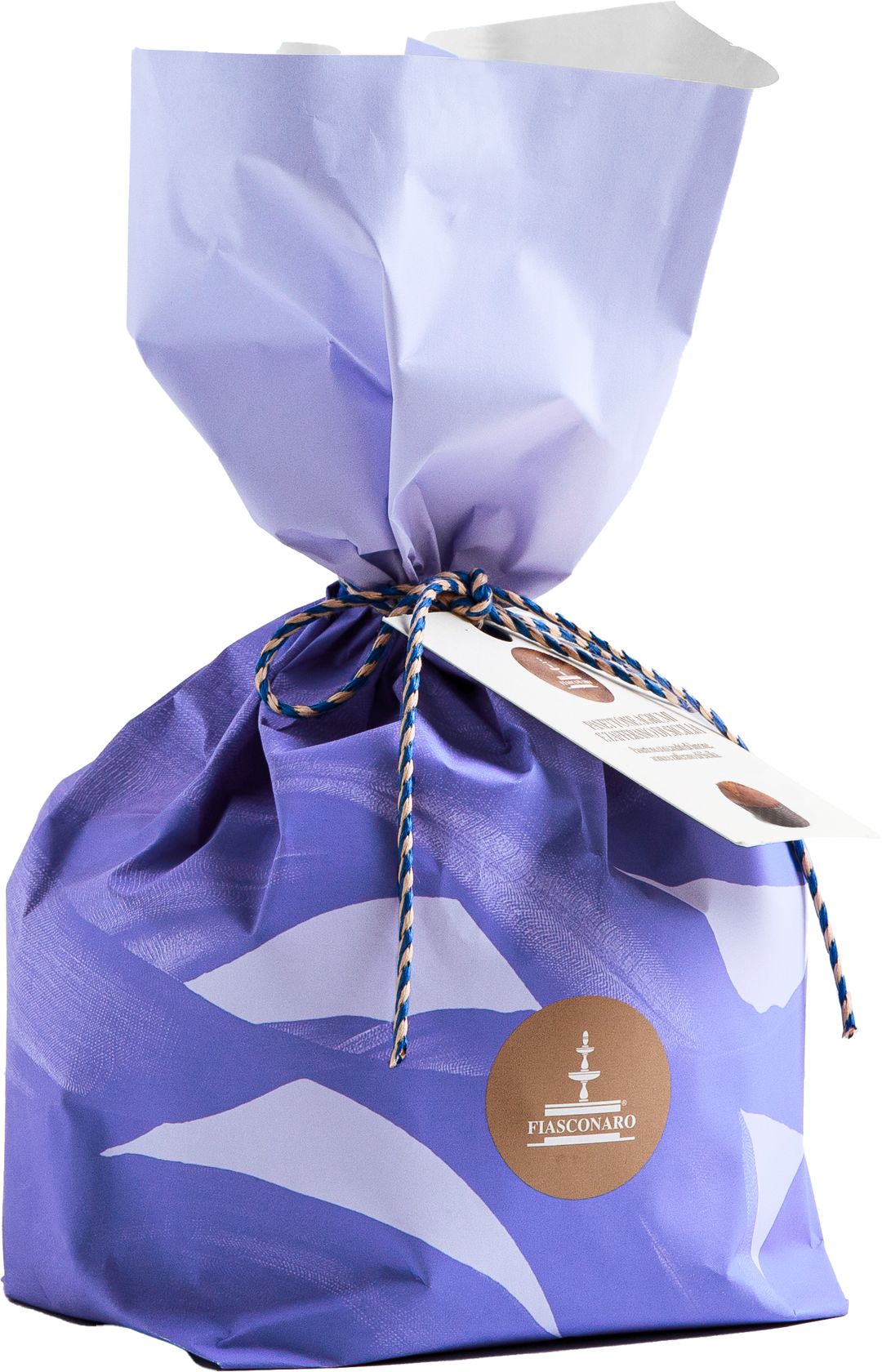Panettone Agrumi e Zafferano – sizilianischer Panettone mit kandierten Orangen, Zitronen und Safran, von Hand verpackt