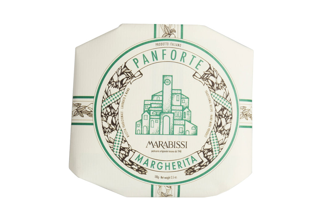Panforte Margherita von Marabissi – Toskanisches Honiggebäck mit Mandeln & Gewürzen aus Siena, 100g