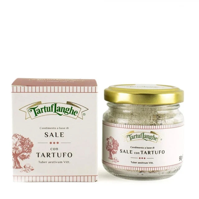Sale Grigio di Guérande con Tartufo Estivo – Graues Trüffelsalz mit Sommertrüffel