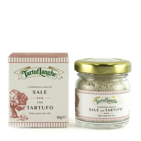 Sale Grigio di Guérande con Tartufo Estivo – graues Trüffelsalz mit italienischem Sommertrüffel von Tartuflanghe