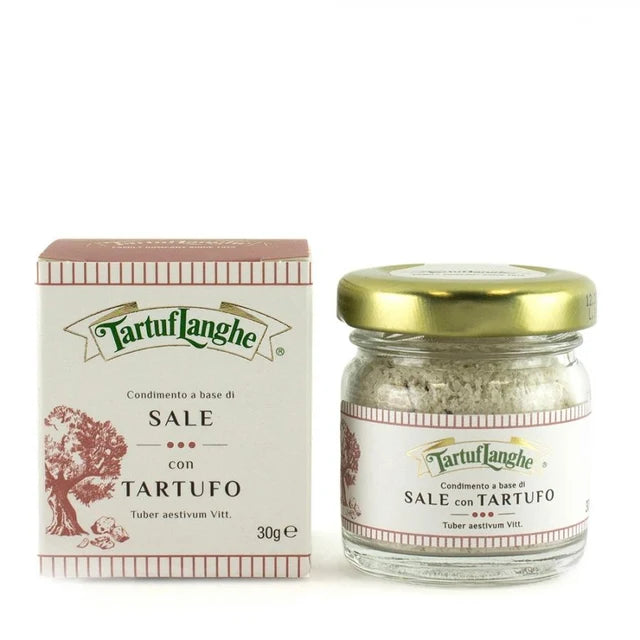 Sale Grigio di Guérande con Tartufo Estivo – Graues Trüffelsalz mit Sommertrüffel