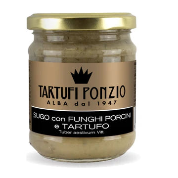 Salsa Tartufata – cremige Trüffel-Pilz-Sauce mit Steinpilzen und Sommertrüffel
