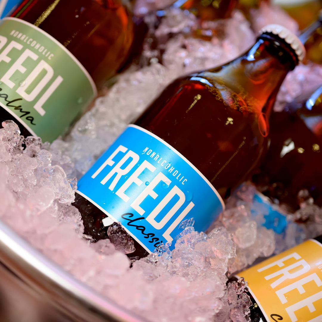 FREEDL Classic alkoholfreies Craft Bier aus Südtirol – natürliches Aroma, florale Noten