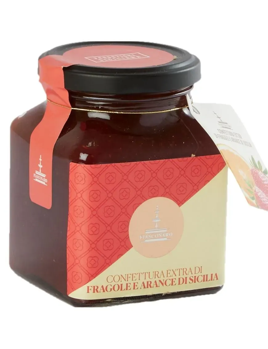 Marmelade Orangen und Erdbeeren, 360g