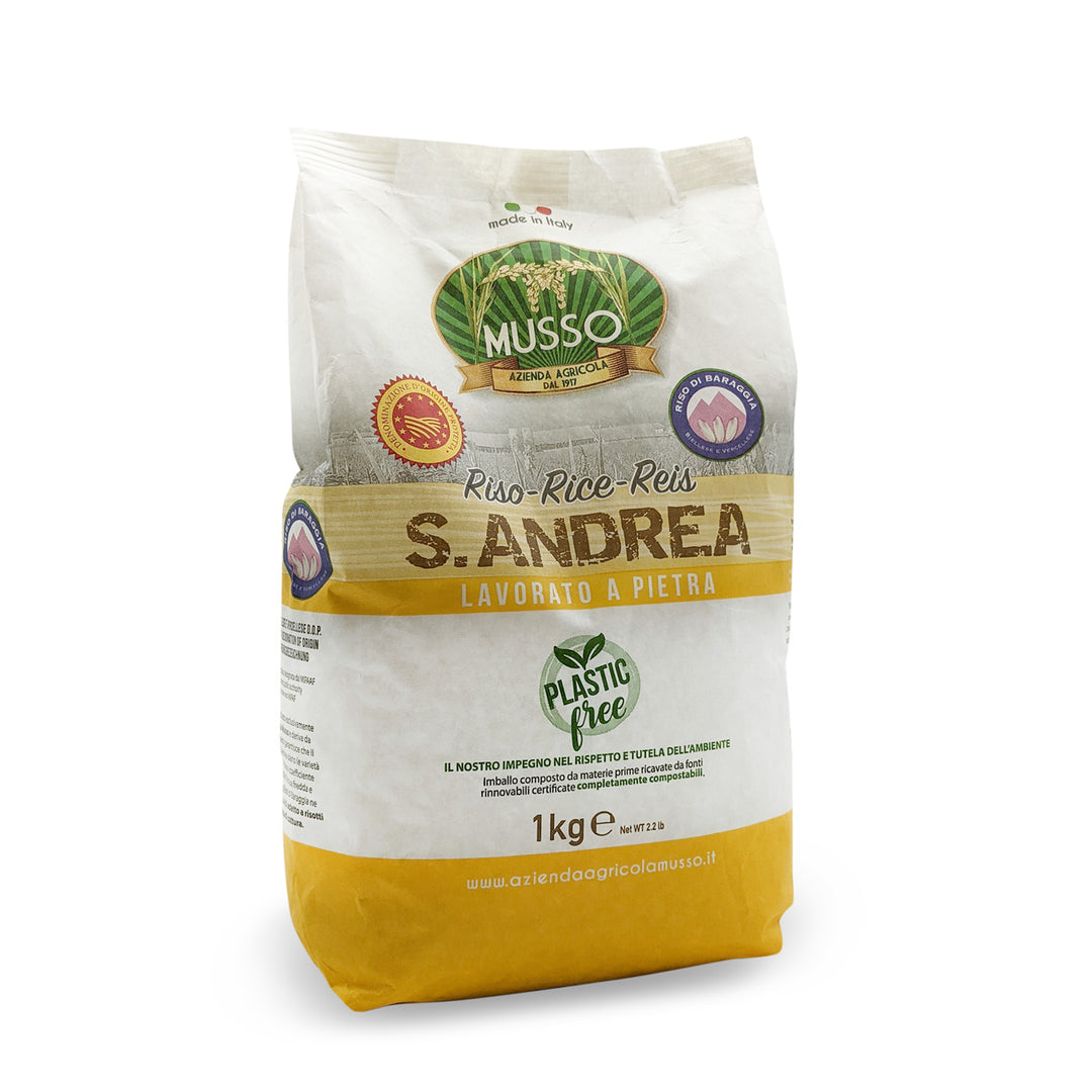 Cremiges Risotto aus Riso Sant'Andrea Baraggia von Musso
