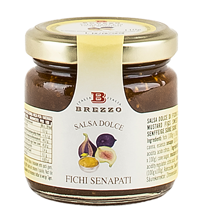 Pikante Feigen-Mostarda mit Senfnote als Begleitung zu Pecorino und Caciocavallo