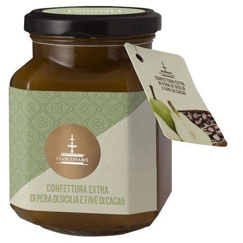 Pera e Cacao Birnen-Kakao-Aufstrich von Fiasconaro aus Sizilien