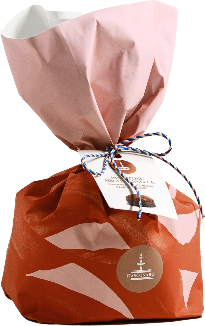 Handwerklicher Panettone mit Apfel und Zimt aus Castelbuono, Sizilien – 36 Stunden natürlich gereift