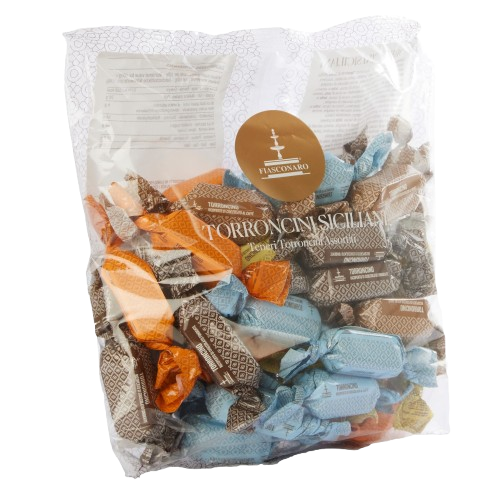 Torroncini Siciliani – Sizilianischer Nougat im Beutel