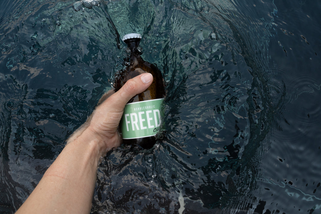 FREEDL Calma alkoholfreies Craft Beer Pale Ale mit Bergbasilikum aus Südtirol.