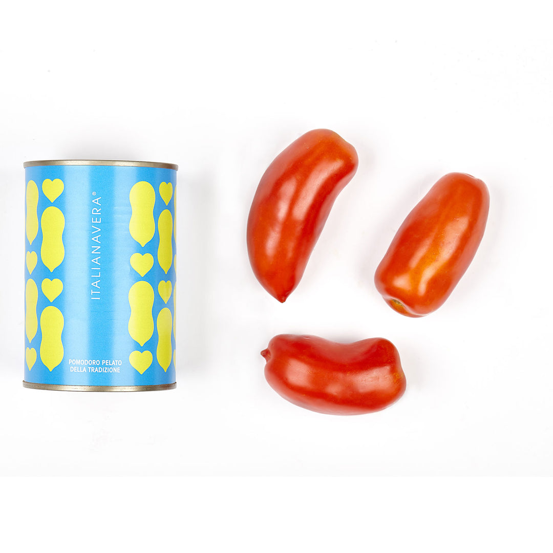 Geschälte Langtomaten in Tomatensaft, 400 g
