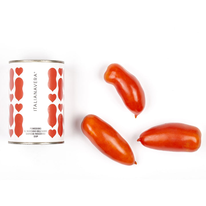 Geschälte San Marzano Tomaten in Tomatensaft, 400 g