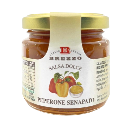 Gelbe Paprika-Konfitüre mit Senf-Essenz – 110 g