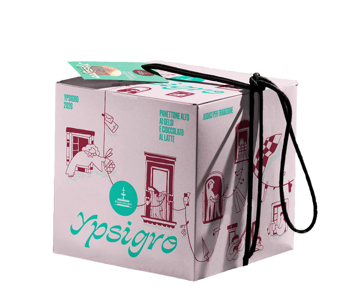 Panettone Alto ai Gelsi e Cioccolato al Latte – Hoher Panettone mit Maulbeeren & Milchschokolade