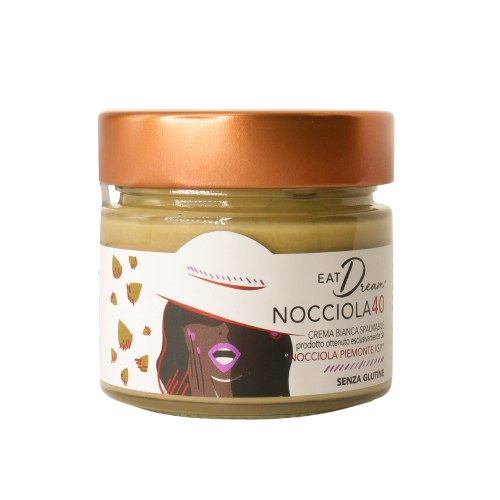 Crema di Nocciola Piemonte IGP 40% von EatDream – cremiger Haselnussaufstrich für Palatschinken und Crêpes