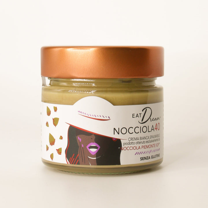 Crema di Nocciola Piemonte IGP 40% von EatDream – cremiger Haselnussaufstrich für Palatschinken und Crêpes