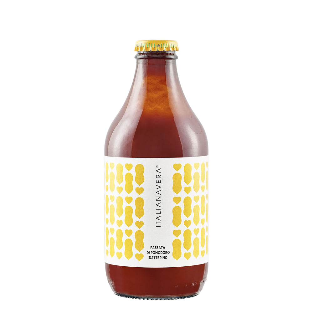 Passata della Nonna von Italianavera – Veropop-Flasche in Weiß, Passierte Tomaten aus Kampanien
