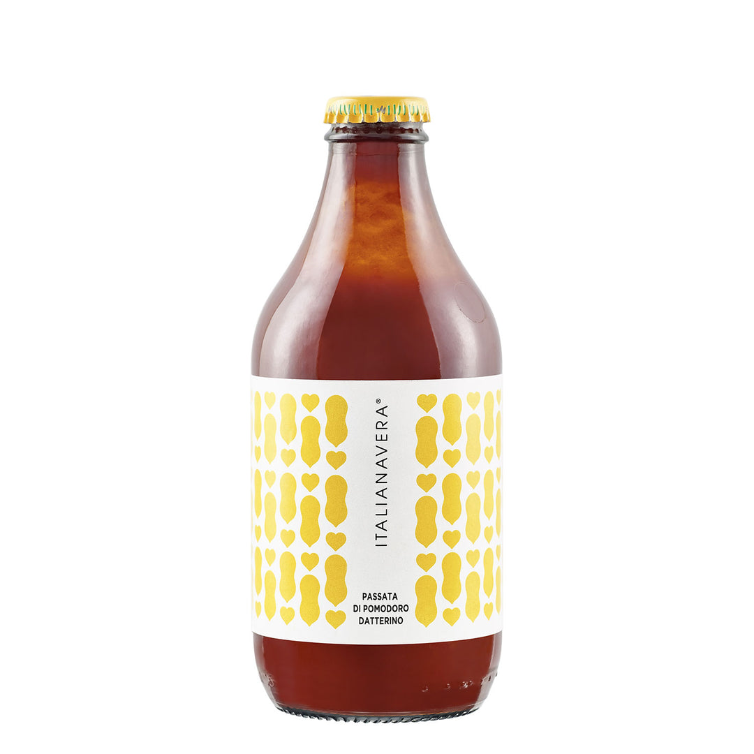 Passata della Nonna von Italianavera – Veropop-Flasche in Weiß, Passierte Tomaten aus Kampanien