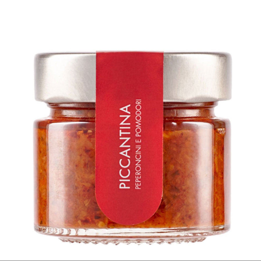 Piccantina – Pikante Tomaten-Peperoncino-Creme von Italianavera, 90 g