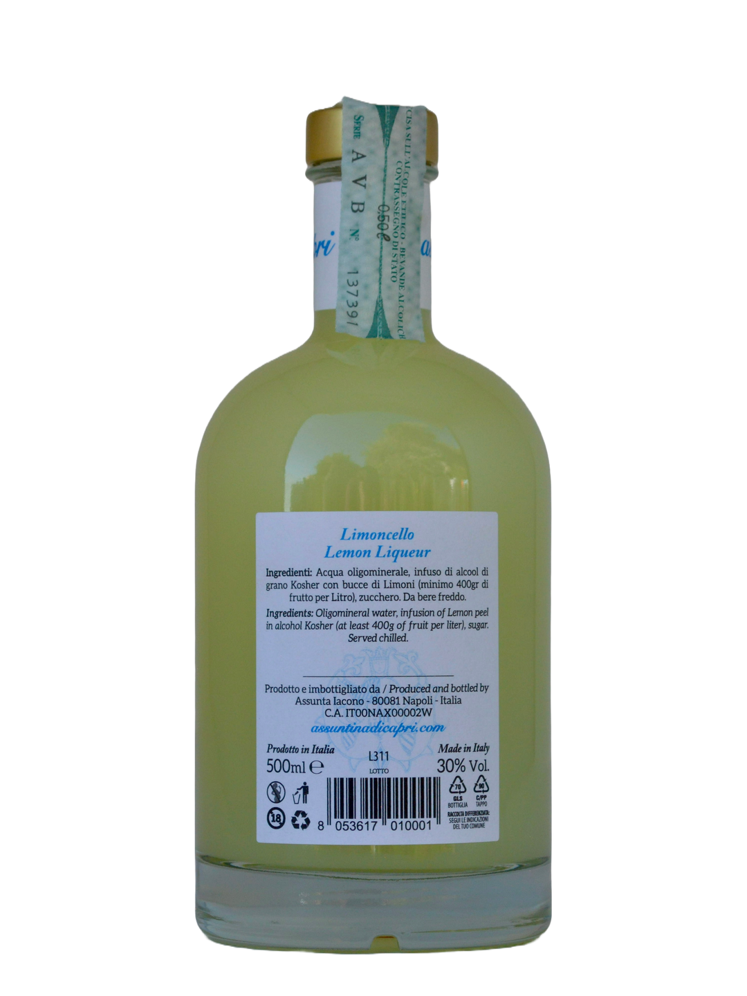Limoncello delle Isole Partenopee