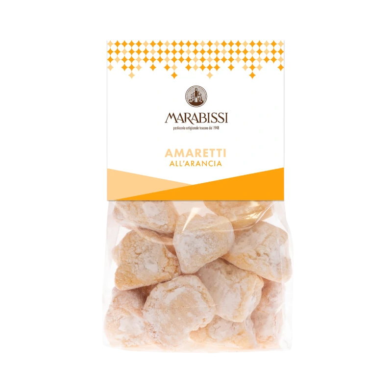 Amaretti all’Arancia, 200g