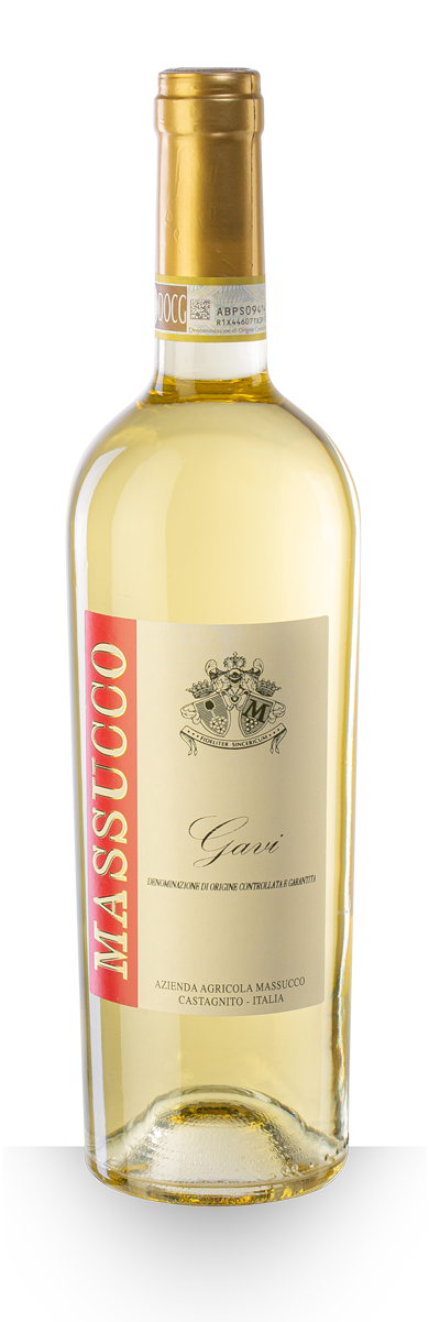 Gavi DOCG – Piemontesischer Weißwein von Massucco, 75 cl