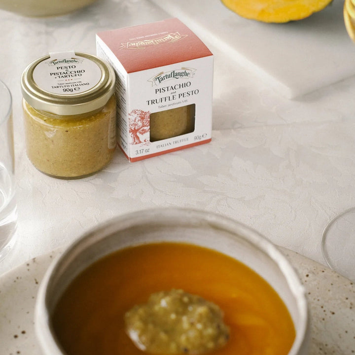 Pesto di Pistacchio e Tartufo – piemontesisches Gourmet-Pesto mit Trüffel von Tartuflanghe