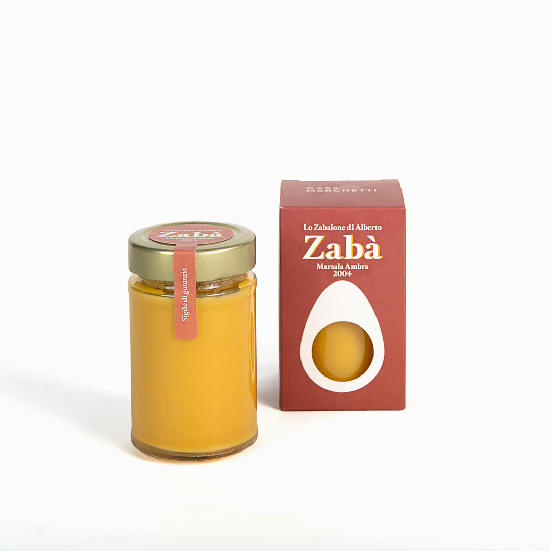 Creme Zabaione, Marsala Ambra Riserva 2004, 200 g
