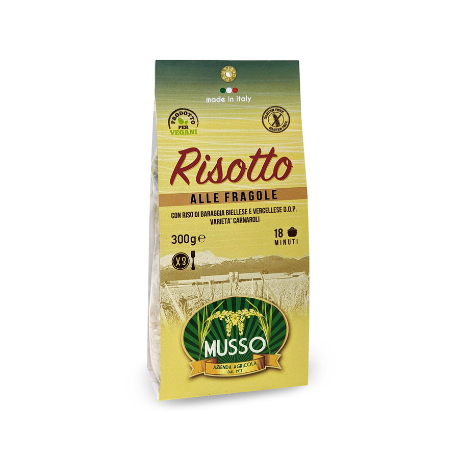 Risotto alle Fragole von Musso – Carnaroli-Risotto mit Erdbeeren aus der Baraggia D.O.P.