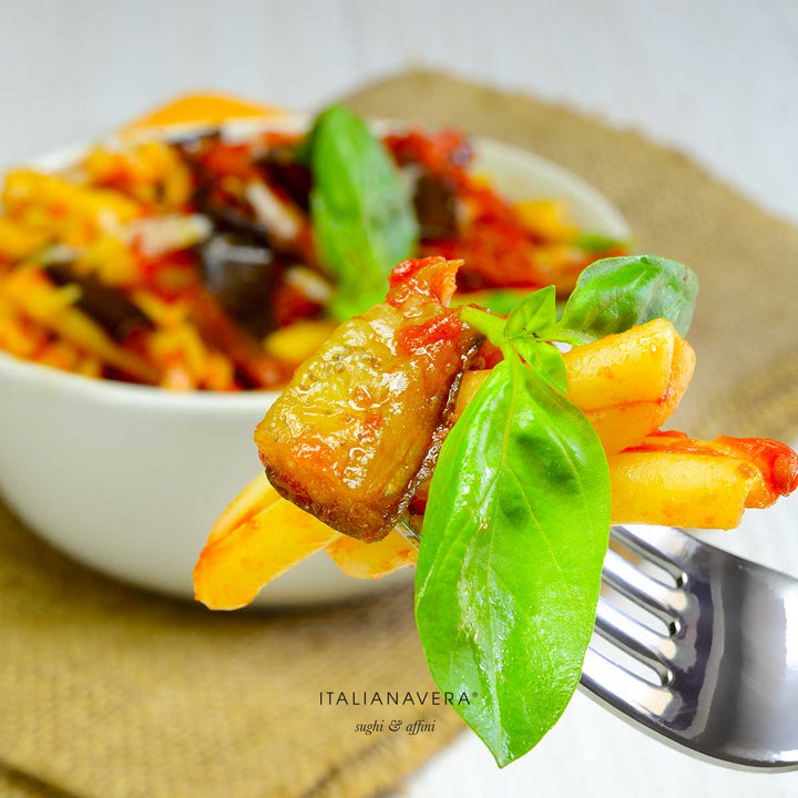 Tomatensauce mit Melanzani