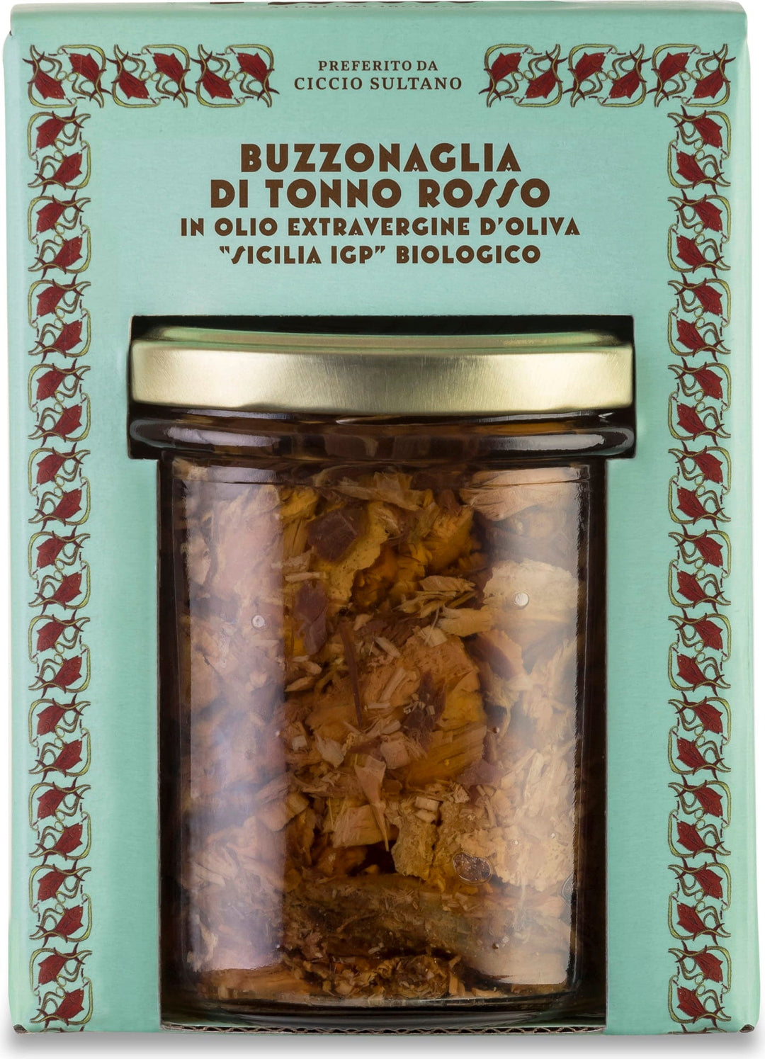 Roter Thunfisch in Bio-Olivenöl nativ extra "Sicilia IGP" - Buzzonaglia, 320g