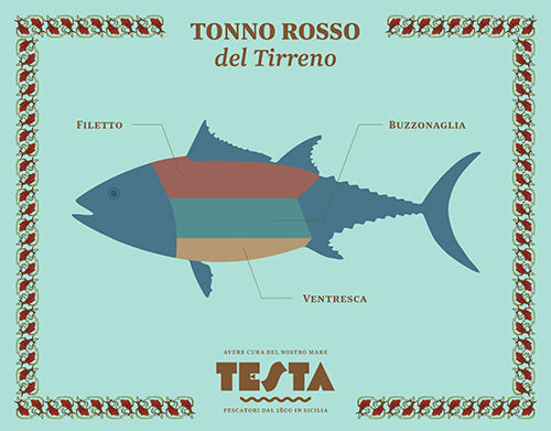 Roter Thunfisch in Bio-Olivenöl nativ extra "Sicilia IGP", 320 g