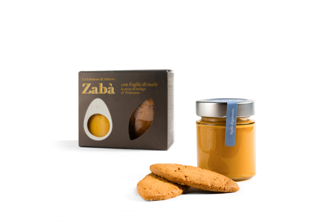 Creme Zabaione & Maisblätter, 150g + 40g (190 g)