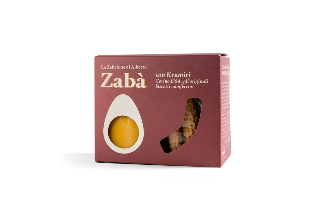 Creme Zabaione Marsala & Krumiri Hörnchen , 150g + 40g (190 g)